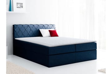 Korshavn Kontinentalseng 140x200 - Blå - Møbler - Senger - Kontinentalsenger