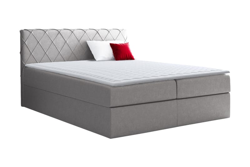 Korshavn Kontinentalseng 140x200, Grå