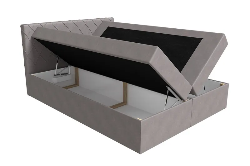 Korshavn Kontinentalseng 160x200 - Beige - Møbler - Senger - Kontinentalsenger