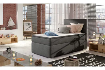 Kumare Kontinentalseng 90x200 cm - Grå - Møbler - Senger - Kontinentalsenger