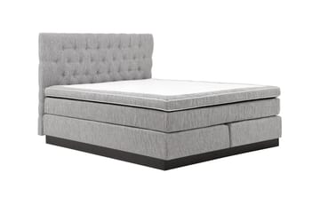 Longford 160 Kontinentalseng Lysgrå - Møbler - Senger - Kontinentalsenger