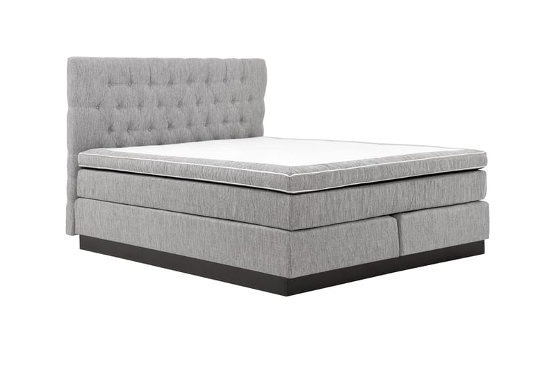 Longford 160 Kontinentalseng Lysgrå - Møbler - Senger - Kontinentalsenger