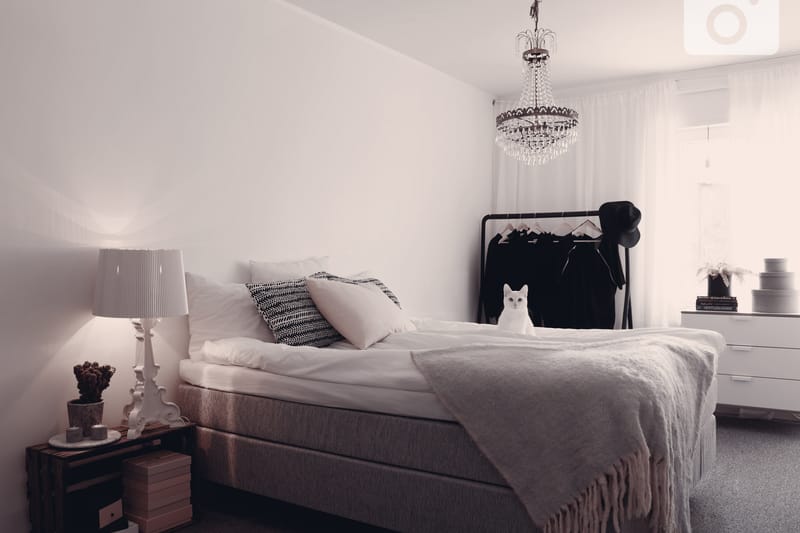 Longford 160 Kontinentalseng Lysgrå - Møbler - Senger - Kontinentalsenger