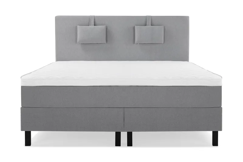 Lucky 150 Kontinentalseng Grå - Mellomgrå - Møbler - Senger - Kontinentalsenger