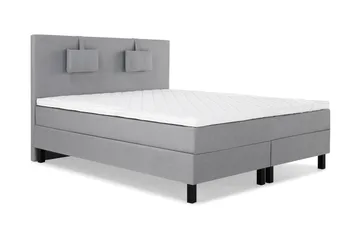 Lucky 150 Kontinentalseng Grå - Mellomgrå - Møbler - Senger - Kontinentalsenger