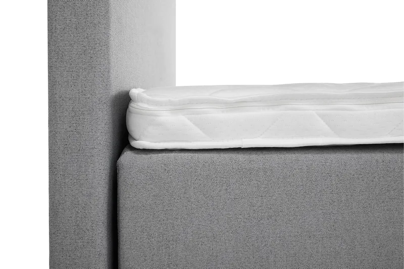 Lucky 150 Kontinentalseng Grå - Mellomgrå - Møbler - Senger - Kontinentalsenger