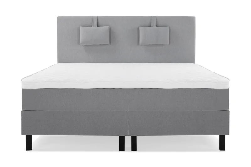 Lucky 150 Kontinentalseng Grå - Mellomgrå - Møbler - Senger - Kontinentalsenger