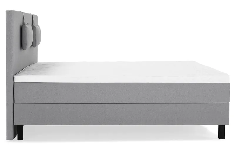 Lucky 150 Kontinentalseng Grå - Mellomgrå - Møbler - Senger - Kontinentalsenger