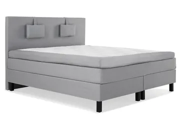 Lucky 150 Kontinentalseng Grå - Mellomgrå - Møbler - Senger - Kontinentalsenger