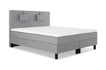 Lucky 150 Kontinentalseng Grå - Mellomgrå - Møbler - Senger - Kontinentalsenger