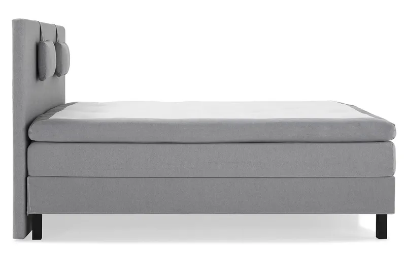 Lucky 150 Kontinentalseng Grå - Mellomgrå - Møbler - Senger - Kontinentalsenger