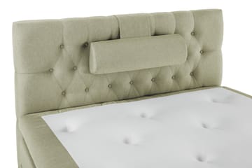Lucky Komplett Sengepakke 120x200 Memory Diamant Sengegavl - Nakkepute Stor Grønn - Møbler - Senger - Enkeltsenger