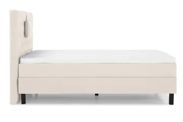 Lucky Komplett Sengepakke 120x200 Skum Diamant Sengegavl - Nakkepute Liten Beige - Møbler - Senger - Enkeltsenger