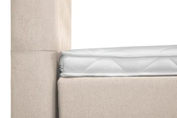 Lucky Komplett Sengepakke 120x200 Skum Diamant Sengegavl - Nakkepute Liten Beige - Møbler - Senger - Enkeltsenger