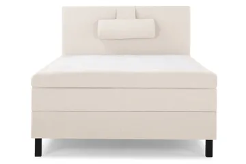 Glatt Sengegavl 120 cm - Beige