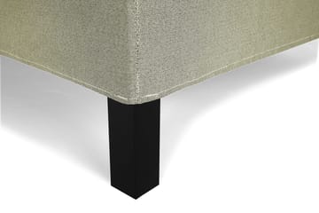 Lucky Komplett Sengepakke 140x200 Polyeter Glatt Sengegavl - Nakkepute Liten Grønn - Møbler - Senger - Kontinentalsenger