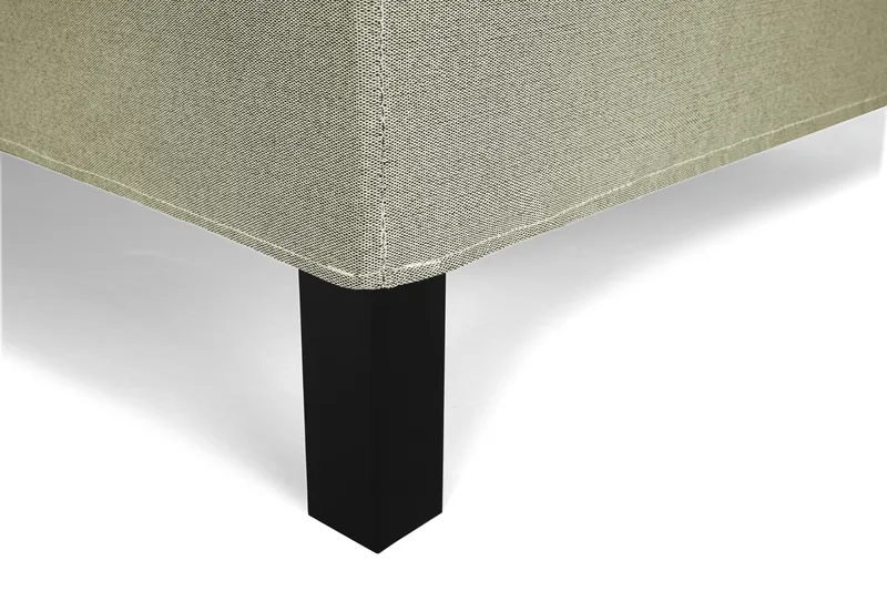 Lucky Komplett Sengepakke 140x200 Polyeter Glatt Sengegavl - Nakkepute Liten Grønn - Møbler - Senger - Kontinentalsenger