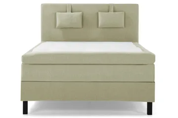 Glatt Sengegavl 140 cm - Grønn