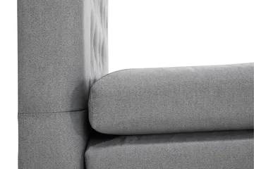 Lucky Komplett Sengepakke 160x200 Lateks Diamant Sengegavl - Mellangrå - Møbler - Senger - Kontinentalsenger