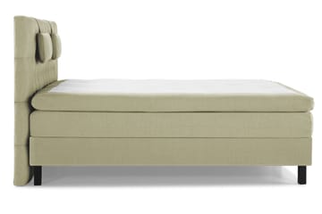 Lucky Komplett Sengepakke 160x200 Lateks Diamant Sengegavl - Nakkepute Liten Grønn - Møbler - Senger - Kontinentalsenger