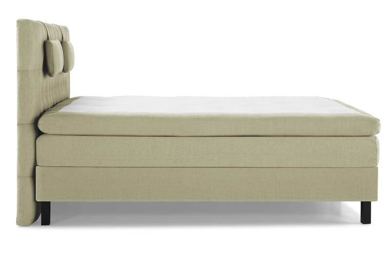 Lucky Komplett Sengepakke 160x200 Lateks Diamant Sengegavl - Nakkepute Liten Grønn - Møbler - Senger - Kontinentalsenger