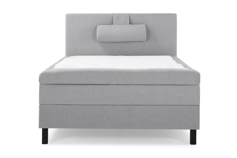 Lucky Kontinentalseng 120x200 Lateks, Mellangrå