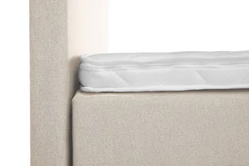 Lucky Kontinentalseng 120x200 Skum - Beige - Møbler - Senger - Enkeltsenger