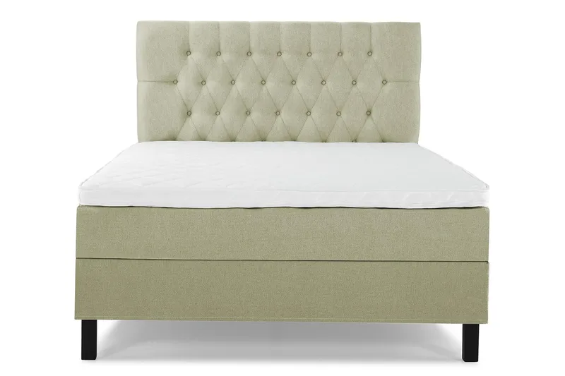 Lucky Kontinentalseng 120x200 Skum - Grønn - Møbler - Senger - Enkeltsenger