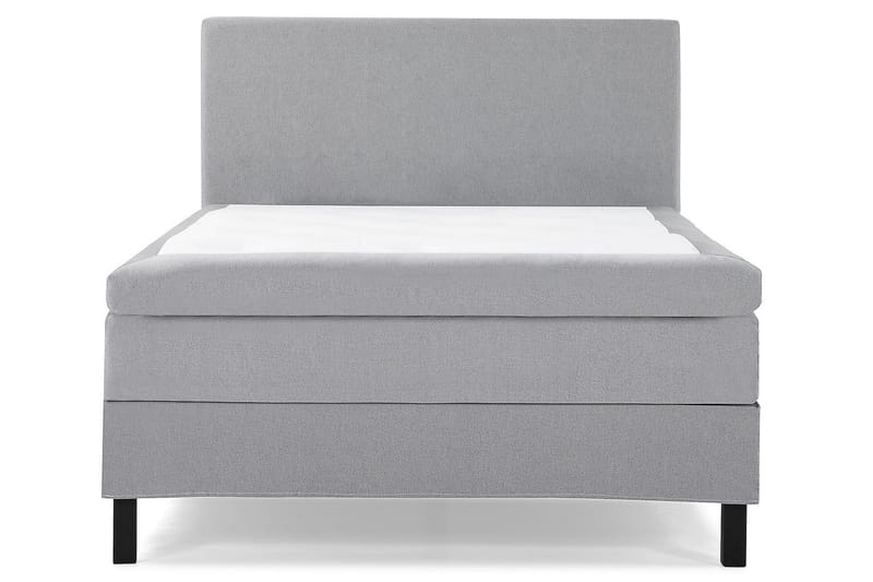 Lucky Kontinentalseng 120x200 Polyeter - Mellangrå - Møbler - Senger - Enkeltsenger