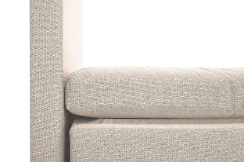 Lucky Kontinentalseng 120x200 Polyeter - Beige - Møbler - Senger - Enkeltsenger