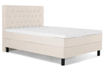 Lucky Kontinentalseng 140x200 Skum - Beige - Møbler - Senger - Kontinentalsenger