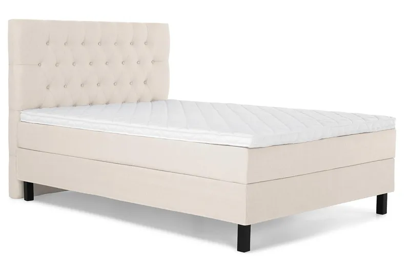 Lucky Kontinentalseng 140x200 Skum - Beige - Møbler - Senger - Kontinentalsenger