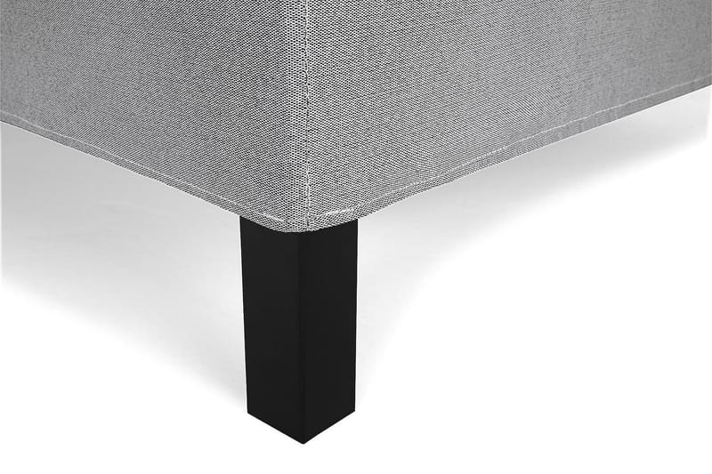 Lucky Kontinentalseng 140x200 Polyeter - Mellangrå - Møbler - Senger - Kontinentalsenger