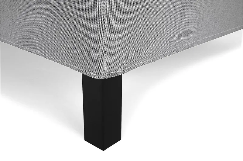 Lucky Kontinentalseng 140x200 Polyeter - Mellangrå - Møbler - Senger - Kontinentalsenger