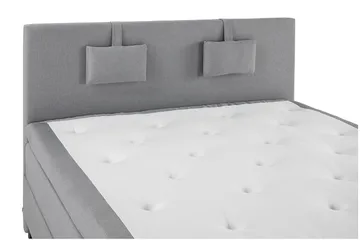 Lucky Kontinentalseng 150x200 Polyeter - Mellangrå - Møbler - Senger - Kontinentalsenger