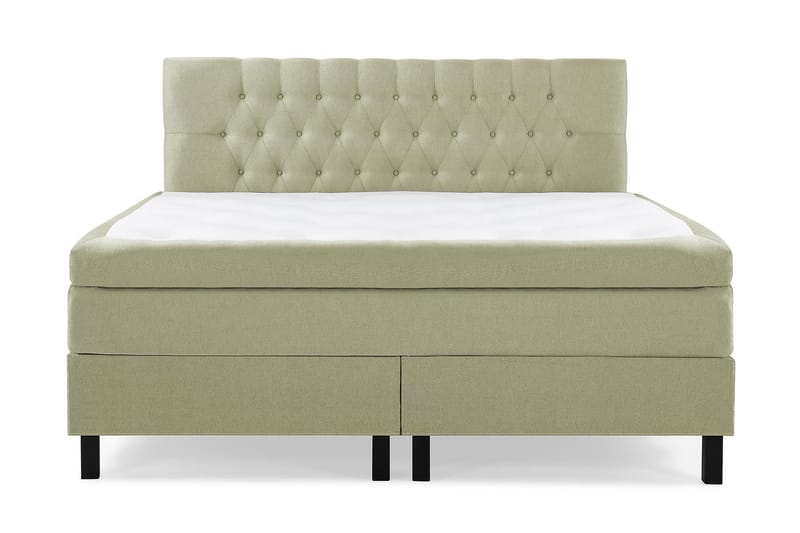 Lucky Kontinentalseng 160x200 Lateks, Grønn