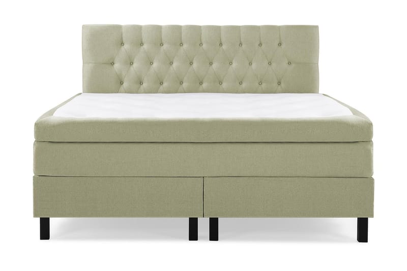 Lucky Kontinentalseng 160x200 Memory, Grønn