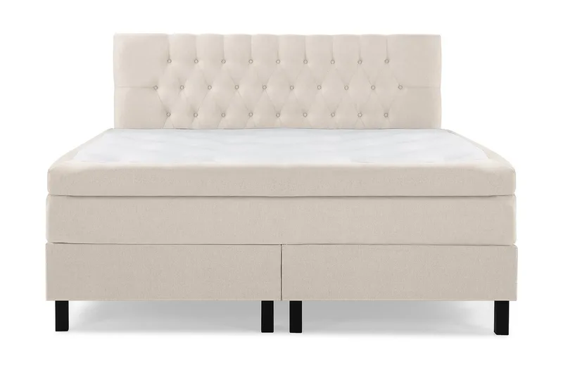 Lucky Kontinentalseng 180x200 cm Polyeter - Beige - Møbler - Senger - Kontinentalsenger