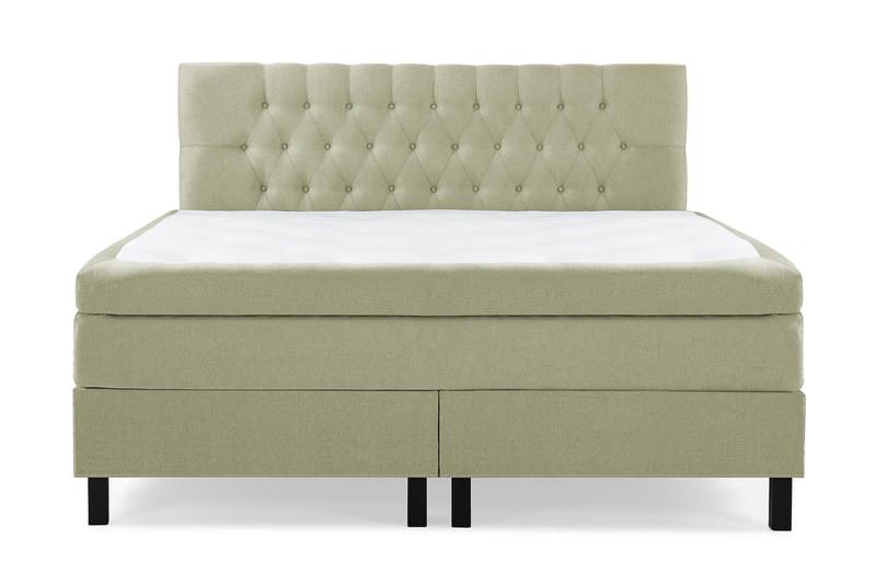 Lucky Kontinentalseng 180x200 Lateks, Grønn