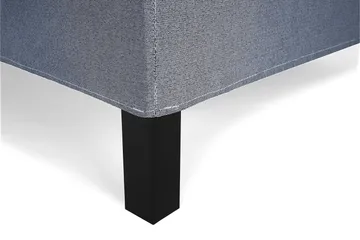 Lucky Sengepakke 140x200 Polyeter Diamant Sengegavl - Mørkeblå - Møbler - Senger - Kontinentalsenger