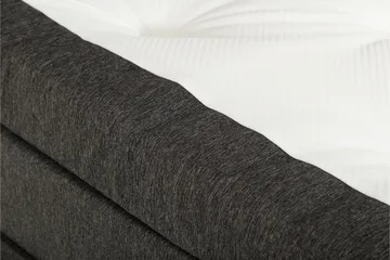 Lucky Sengepakke 150x200 Skum Glatt Sengegavl - Nakkepute Stor Svart/Grå - Møbler - Senger - Kontinentalsenger