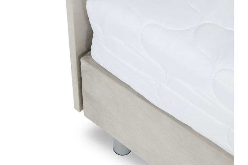 Lux Kontinentalseng 90x204 cm - Grå - Møbler - Senger - Kontinentalsenger