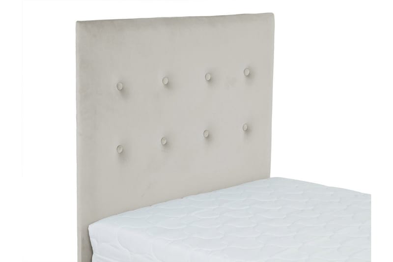 Lux Kontinentalseng 90x204 cm - Grå - Møbler - Senger - Kontinentalsenger