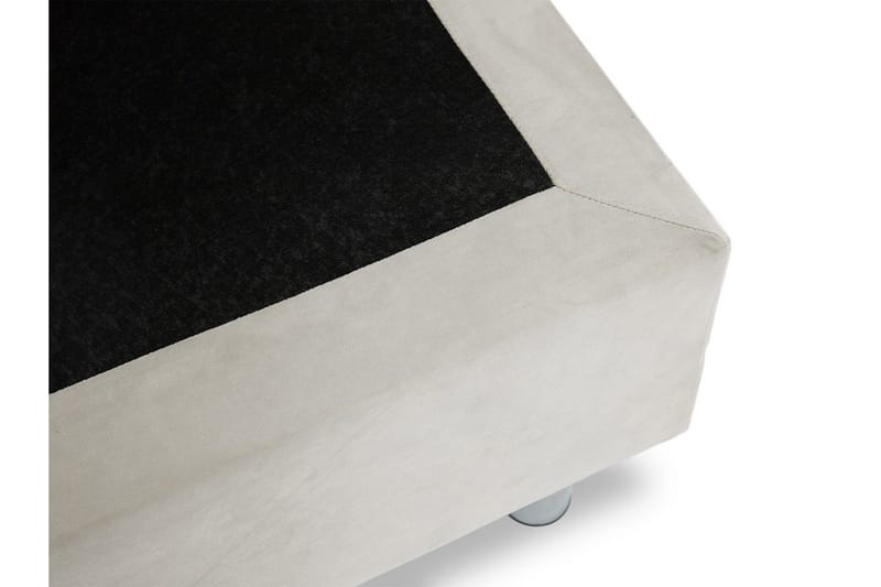 Lux Kontinentalseng 90x204 cm - Grå - Møbler - Senger - Kontinentalsenger