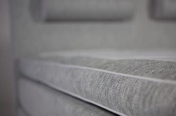 Mei Kontinentalseng 180x200 - Lysegrå - Møbler - Senger - Kontinentalsenger