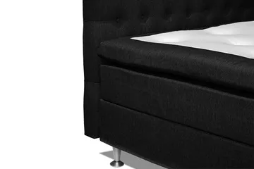 Meja Komplett Sengpakke Kontinentalseng 180x200 cm - Svart - Møbler - Senger - Kontinentalsenger