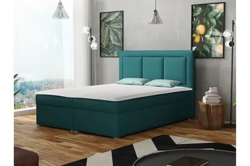 Moden Kontinentalseng 140x215 cm - Blå - Møbler - Senger - Kontinentalsenger