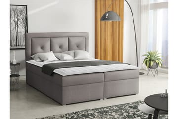 Moden Kontinentalseng 140x215 cm - Grå - Møbler - Senger - Kontinentalsenger