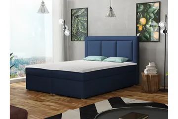 Moden Kontinentalseng 160x215 cm - Blå - Møbler - Senger - Kontinentalsenger