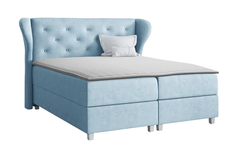 Naurstad kontinentalseng 140x200, Blå